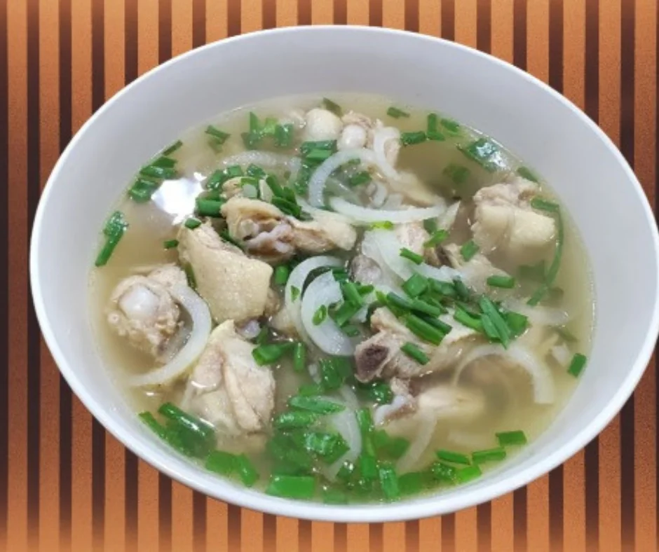 Cambodian Sour Chicken Soup