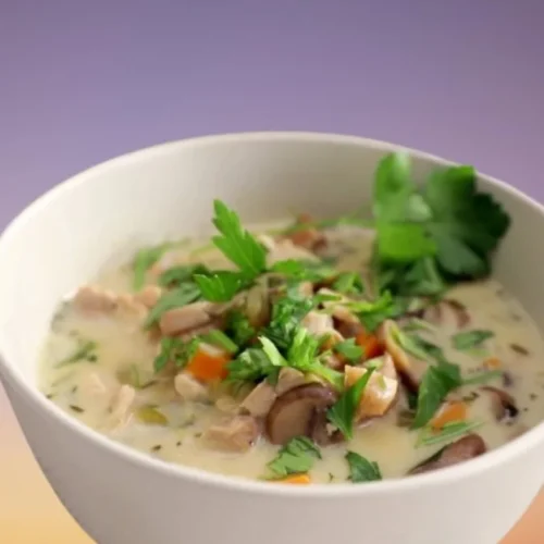 Chicken And Almond Soup