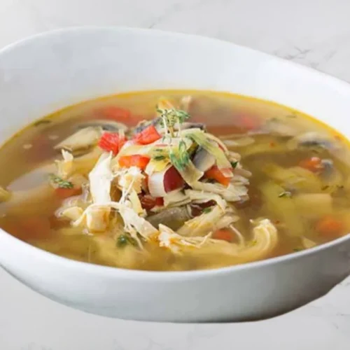 Chicken And Red Pepper Soup