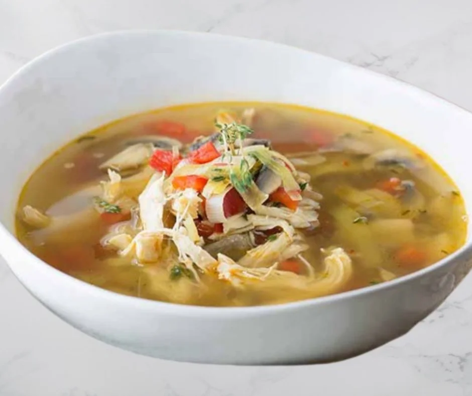 Chicken And Red Pepper Soup