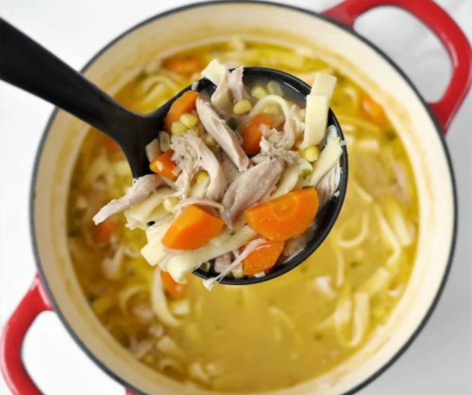 Chicken Noodle Soup With Amish Noodles