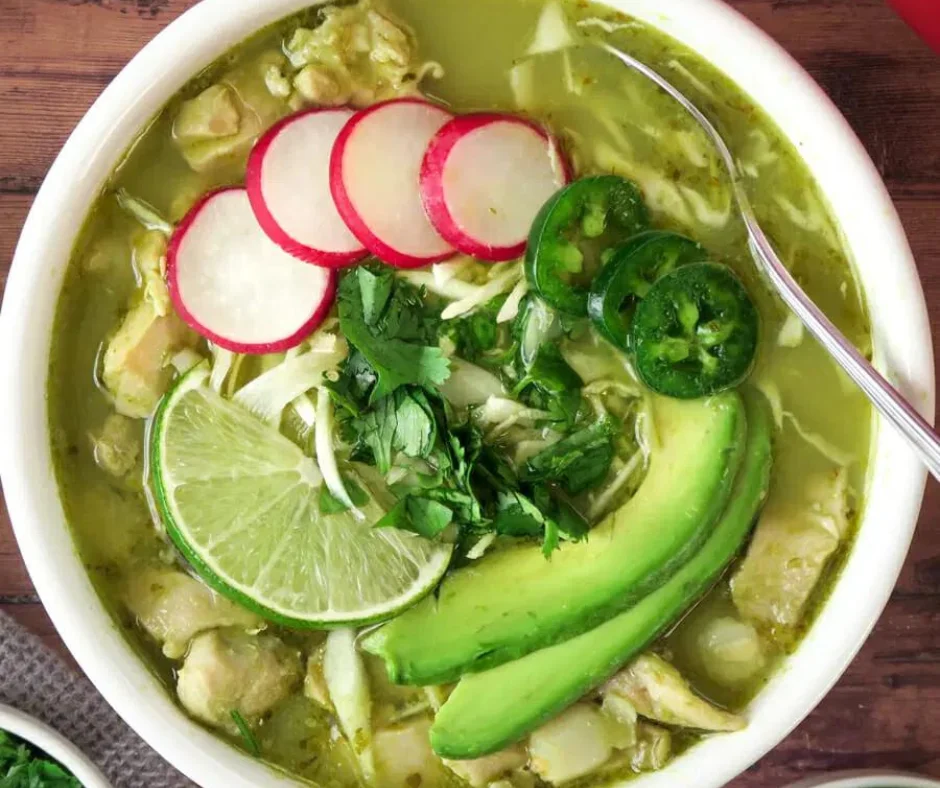 Creamy Chicken Verde Soup