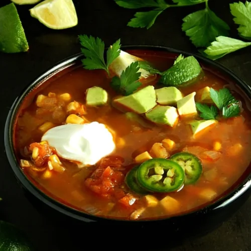 Creamy Chipotle Chicken Soup