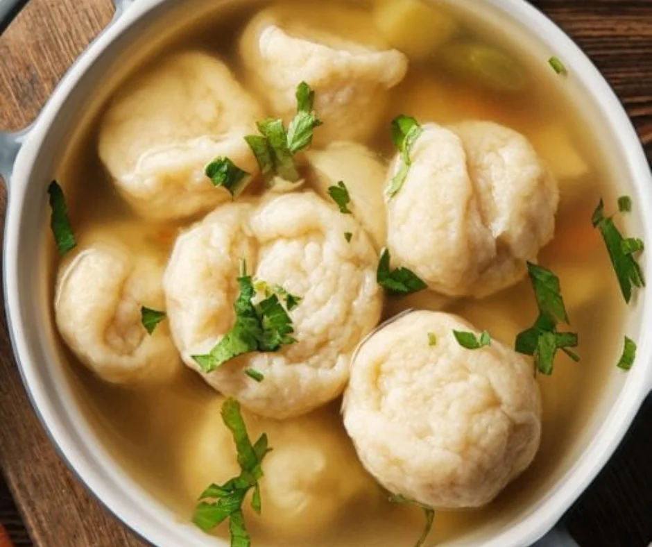 German Chicken Dumpling Soup