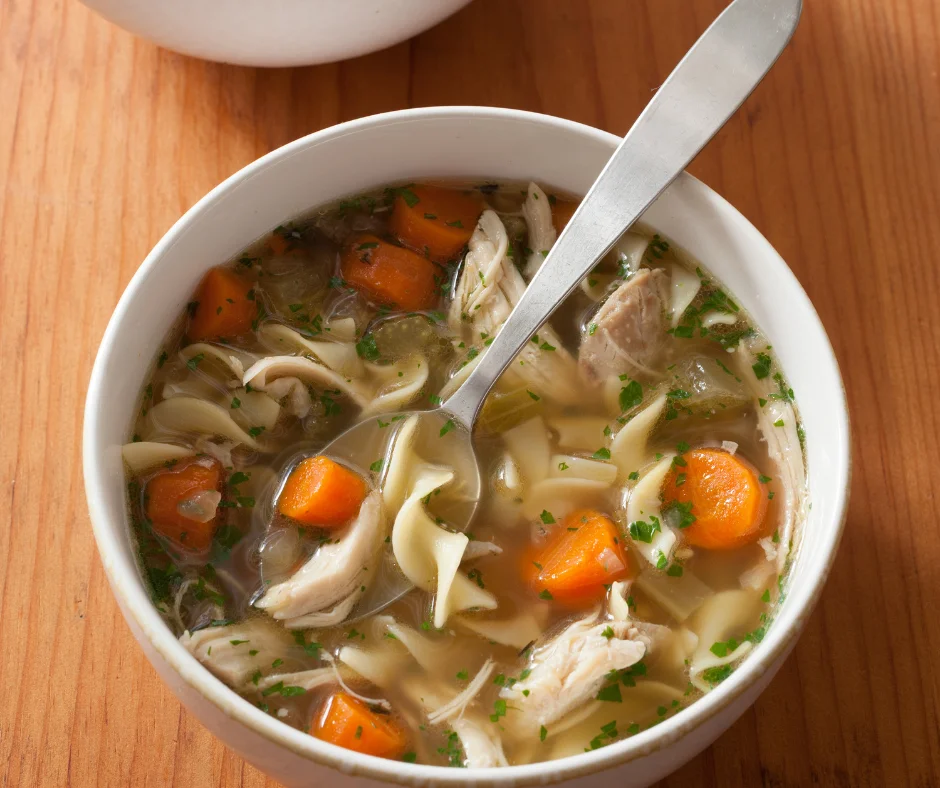 country chicken noodle soup