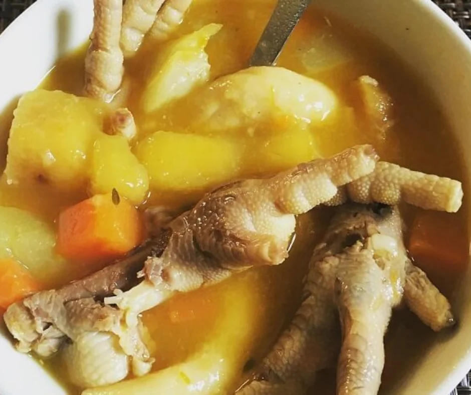 Jamaican Chicken Foot Soup Recipe