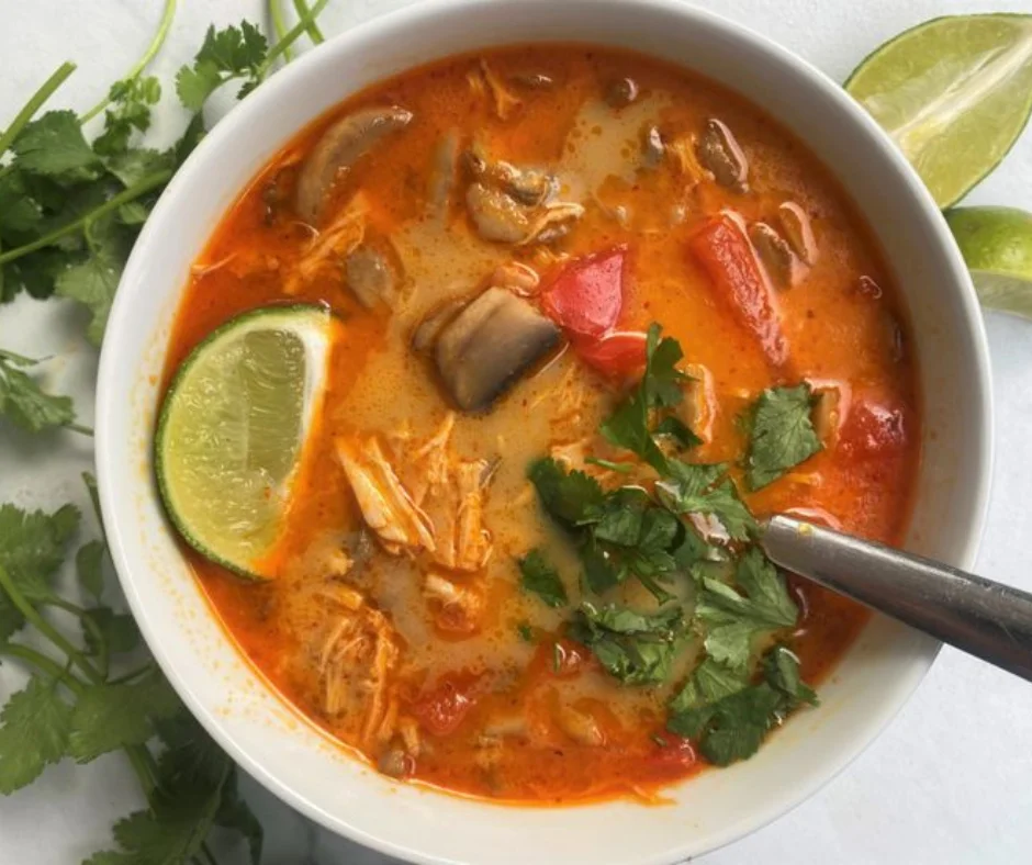 keto chicken curry soup