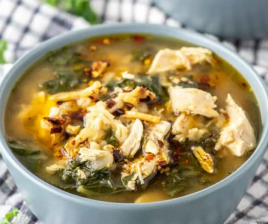 Lemon Chicken Barley Soup