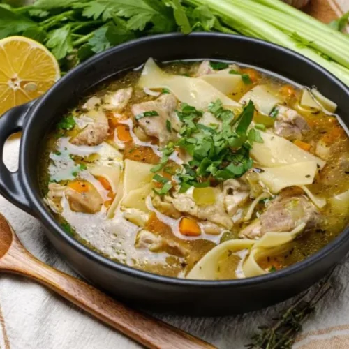 Mississippi Chicken Noodle Soup