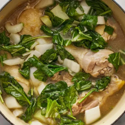 Adobo Chicken Soup