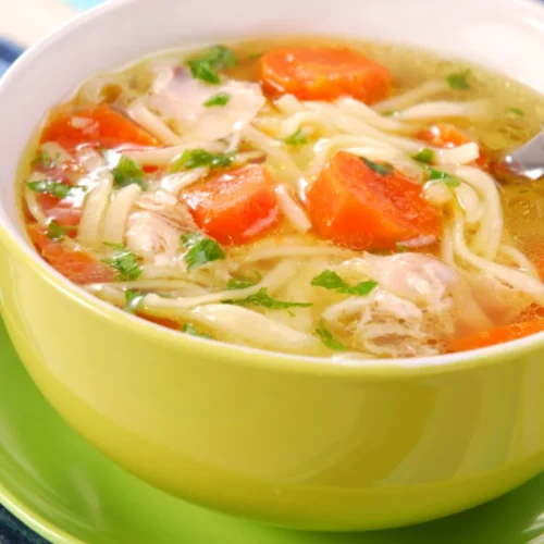 Romanian Chicken Noodle Soup