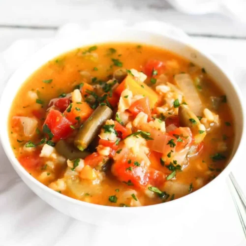 Slow Cooker Chicken Barley Soup