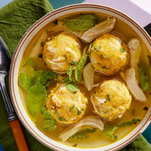 Chicken Albondigas Soup Recipe