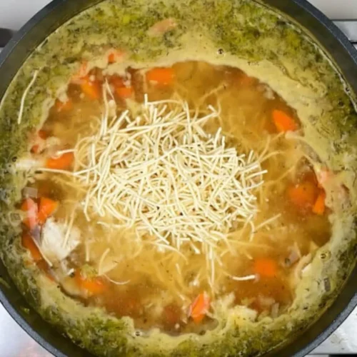 Chicken Crack Noodle Soup