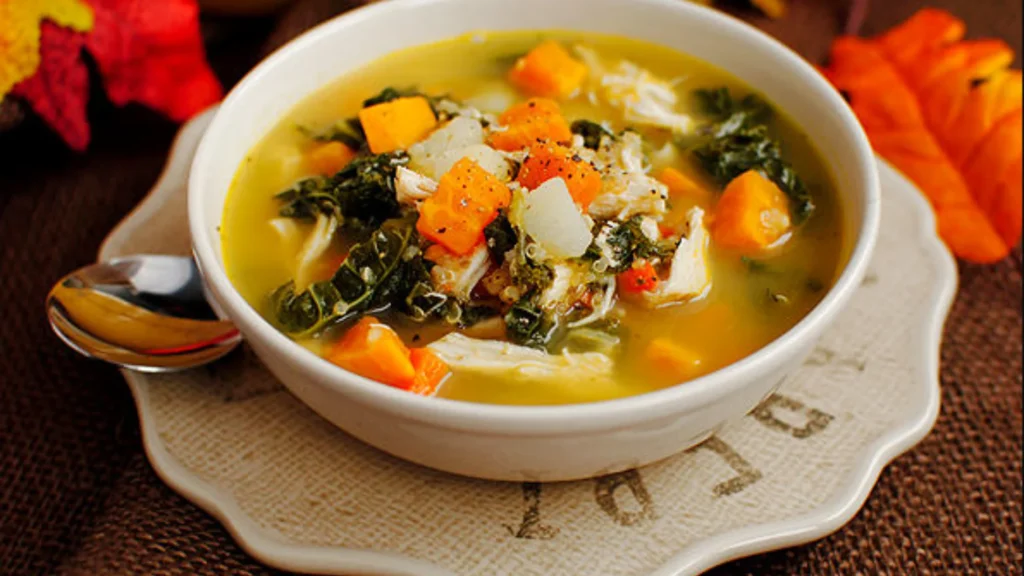 Chicken Kale And Quinoa Soup