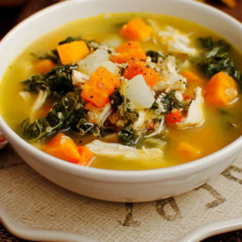 Chicken Kale And Quinoa Soup