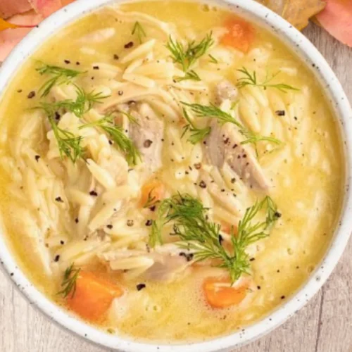 Greek Lemon Chicken Soup No Egg