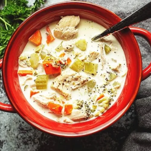 Creamy Cajun Chicken Soup Keto