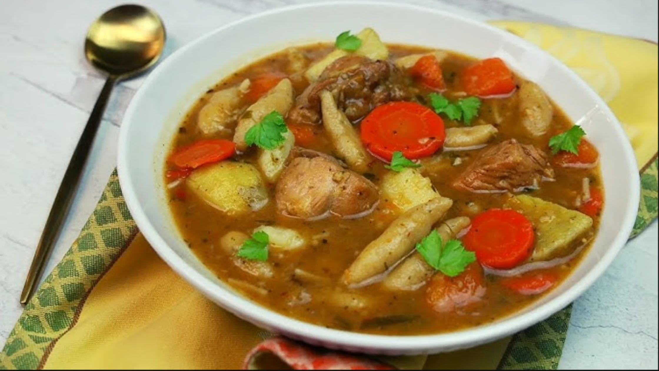 Carribean Chicken Soup