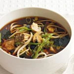 Chicken And Mushroom Noodle Soup