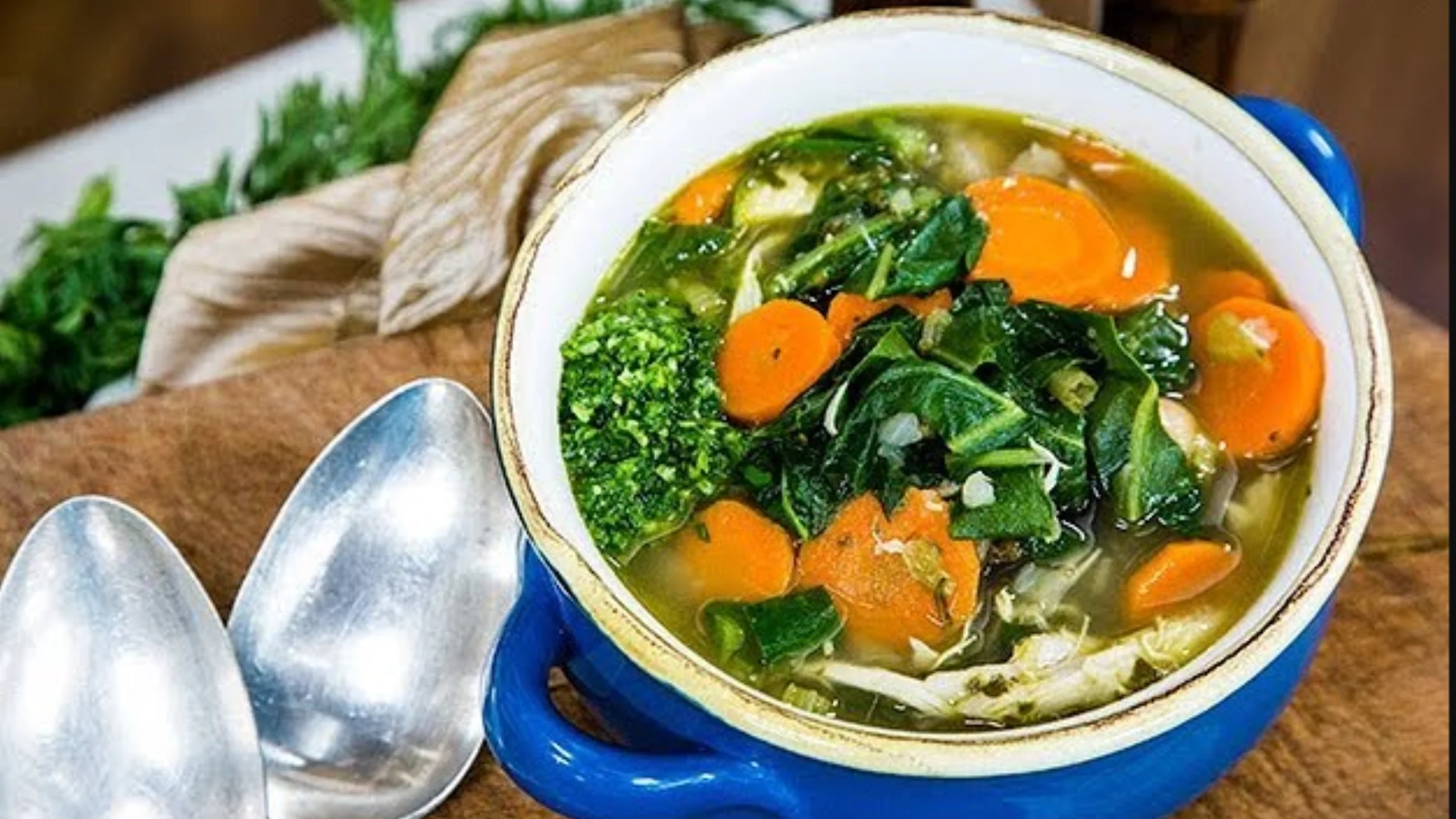 Chard Chicken Soup