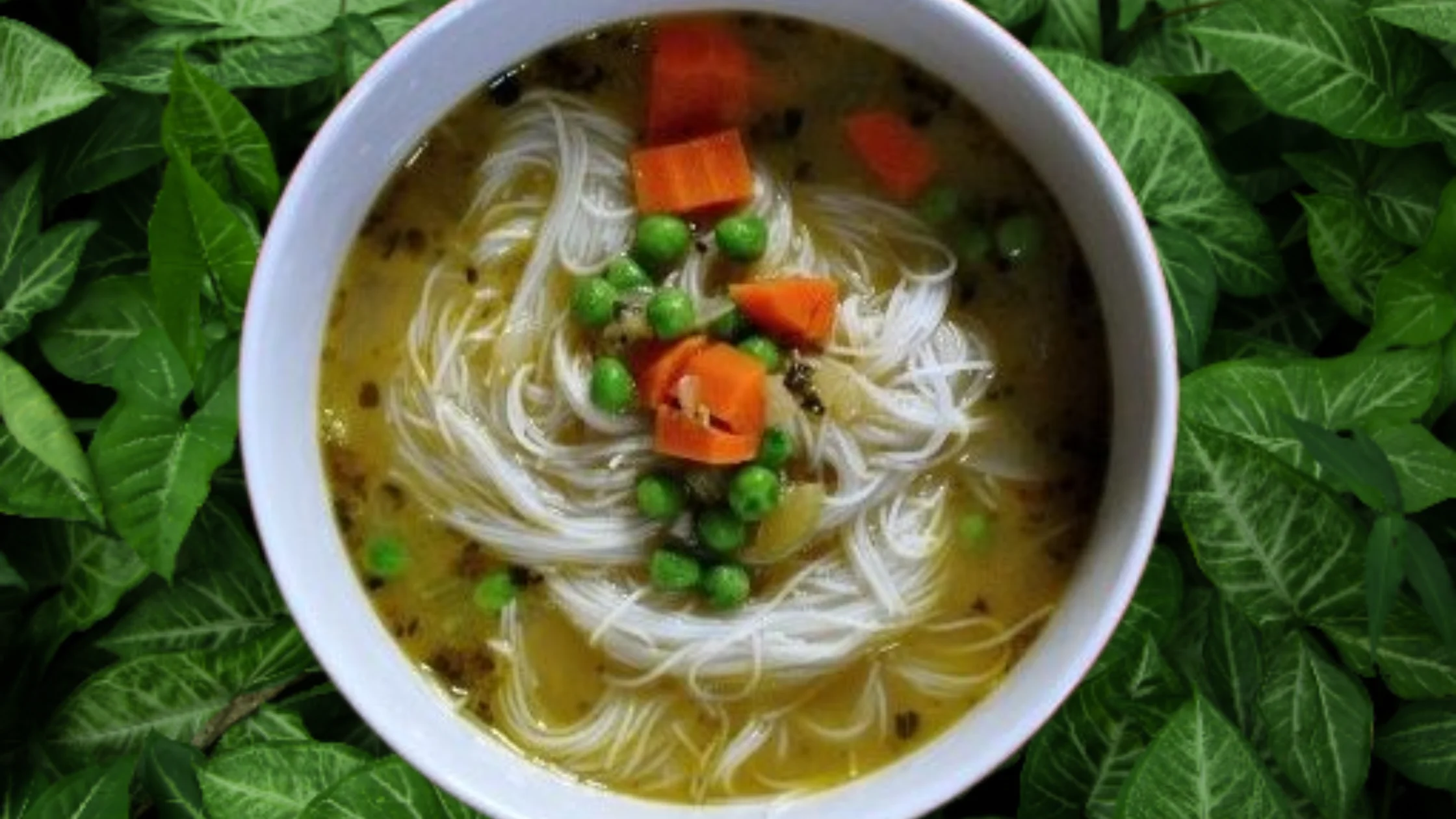 Vegan Chicken Soup With Rice