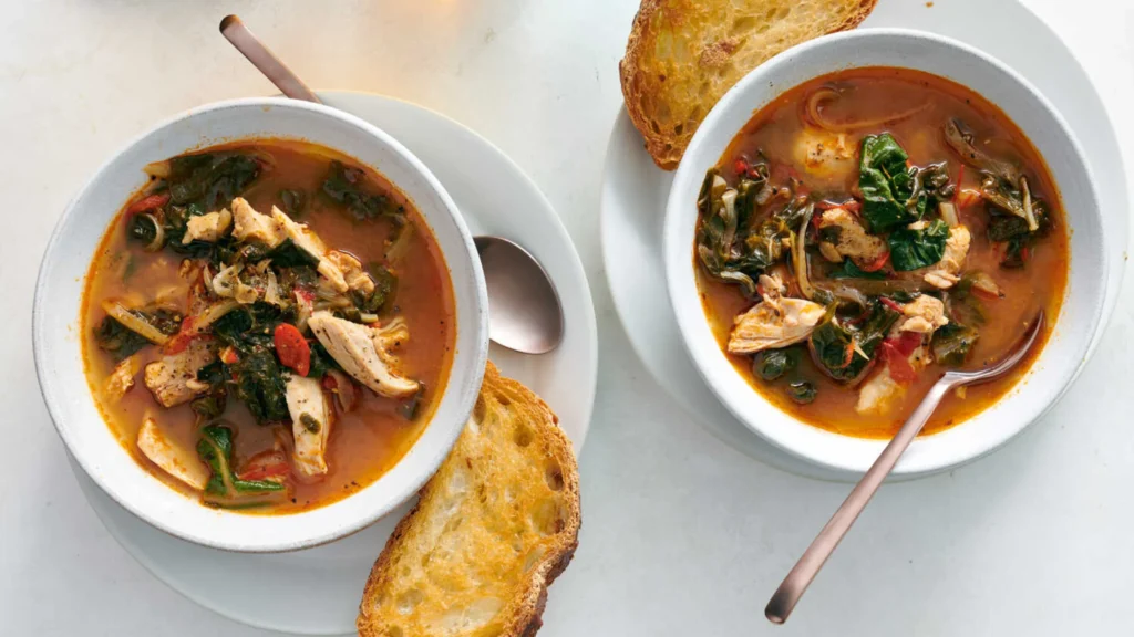 Chicken Collard Green Soup