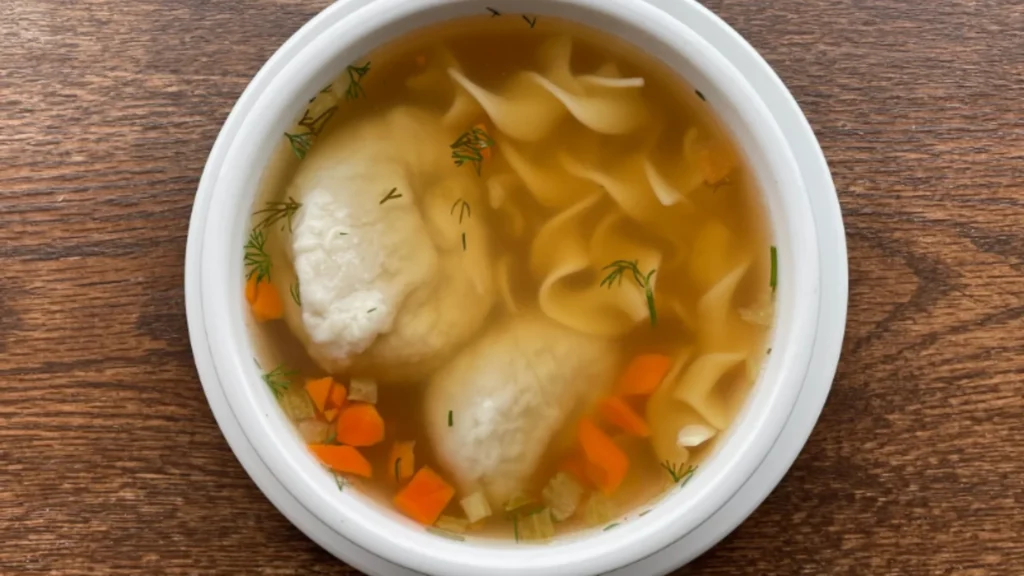 Chicken Kreplach Soup