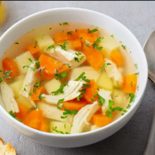 Chicken Leek Carrot Soup