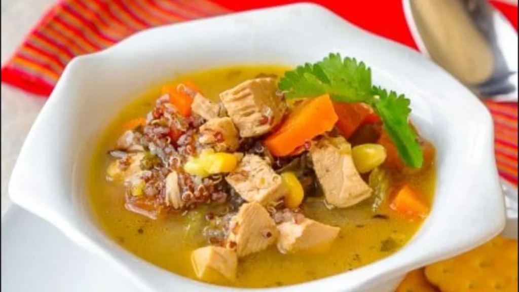 Chicken Lemon Quinoa Soup