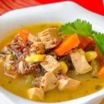 Chicken Lemon Quinoa Soup