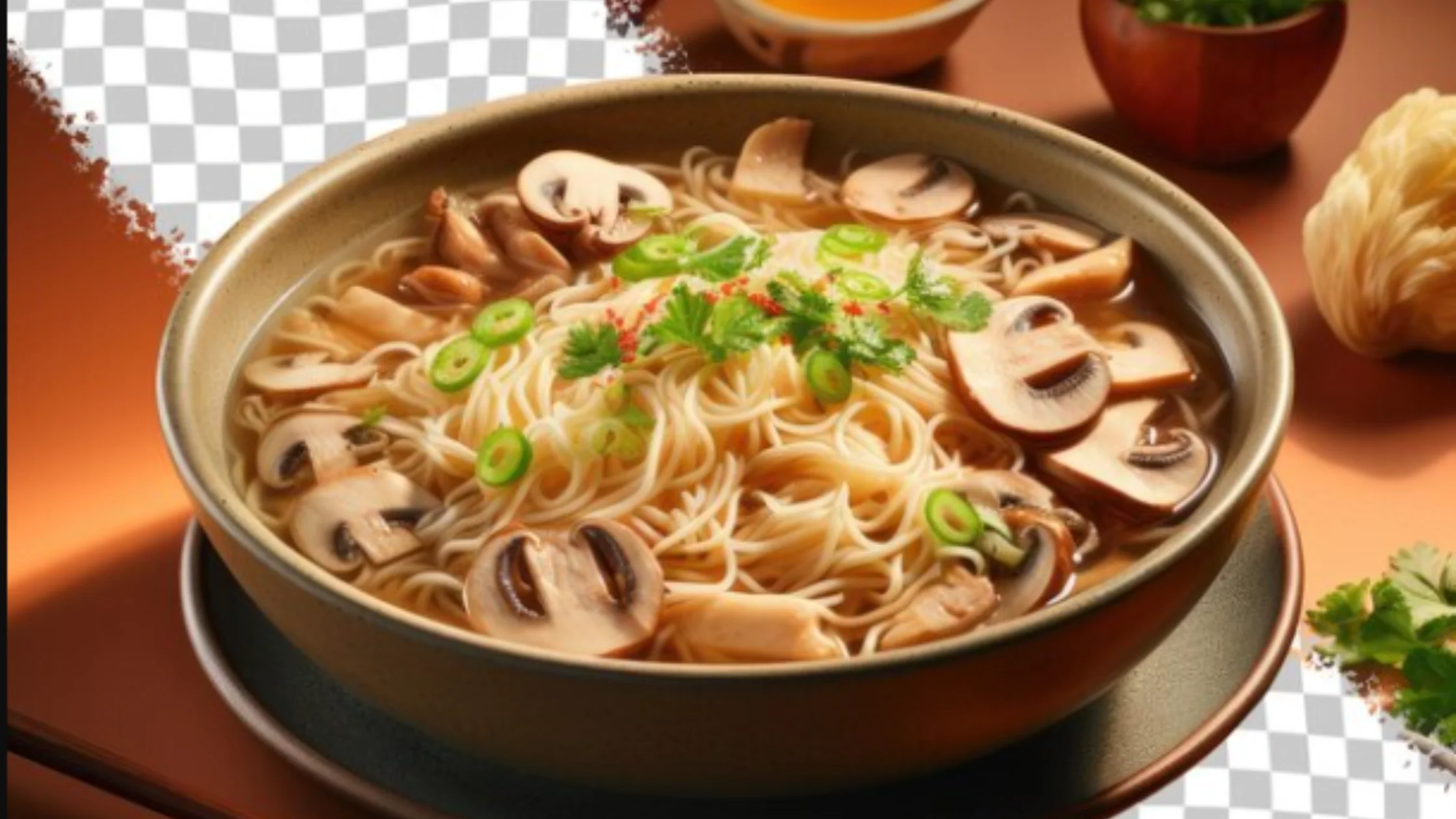 Chicken Mushroom Noodle Soup