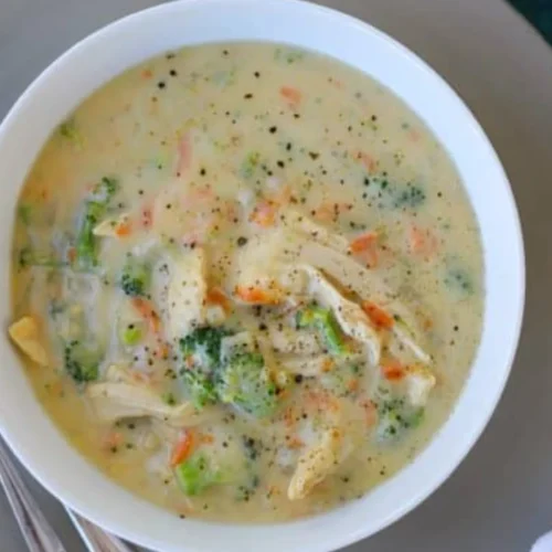 Creamy Chicken Broccoli Soup Recipe