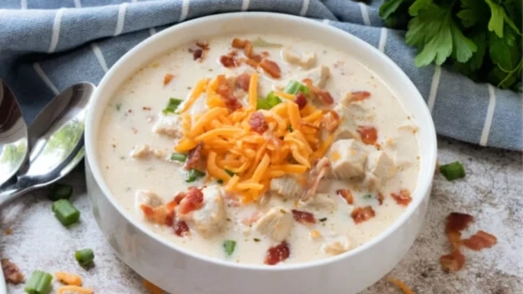 Creamy Crack Chicken Noodle Soup