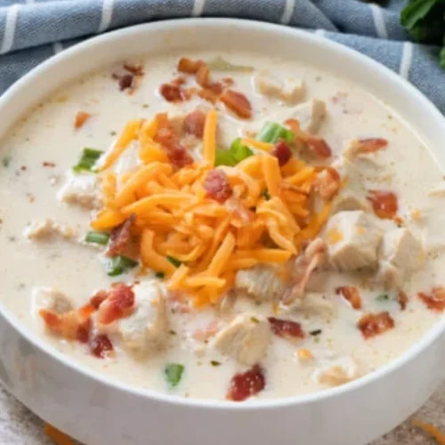 Creamy Crack Chicken Noodle Soup