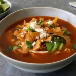 Mexican Chicken Tortellini Soup