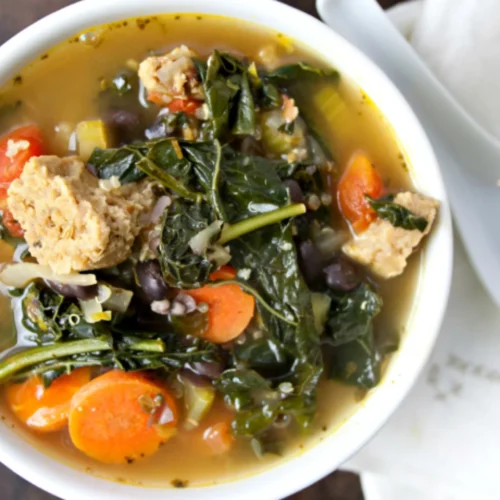 Quinoa Kale Chicken Soup