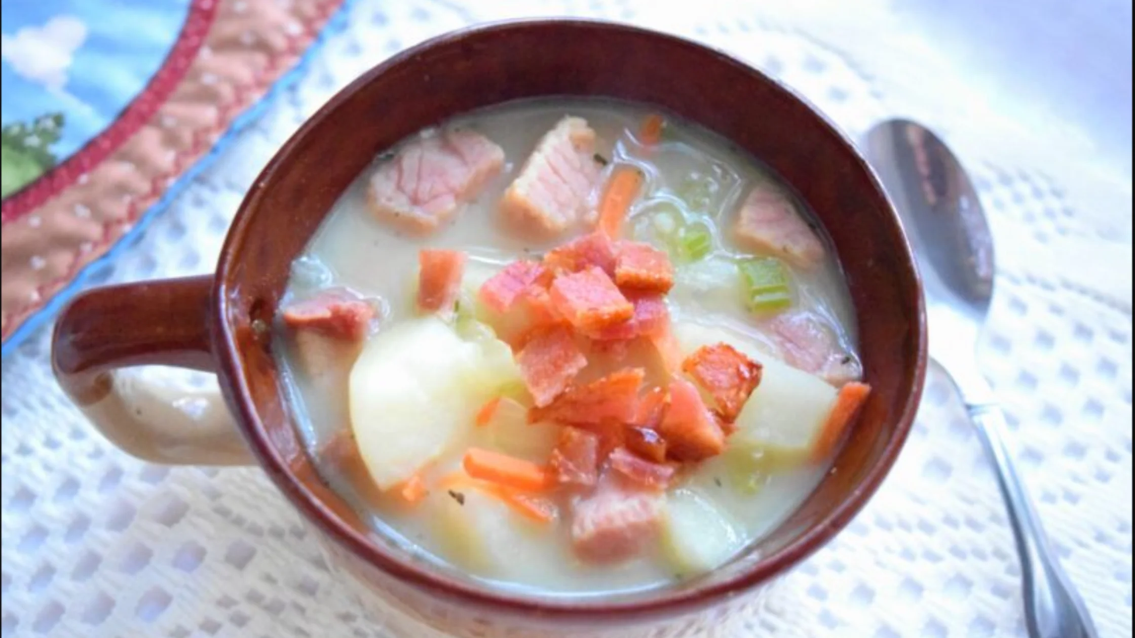 Old Fashioned Potato Soup Recipe With Bacon