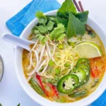 Spaghetti Squash Chicken Noodle Soup