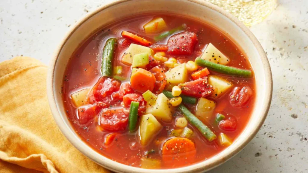 Alton Brown Garden Vegetable Soup