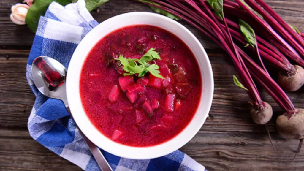 Beetroot And Vegetable Soup