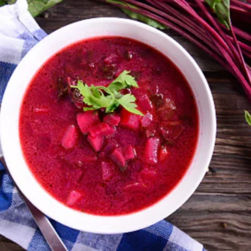 Beetroot And Vegetable Soup