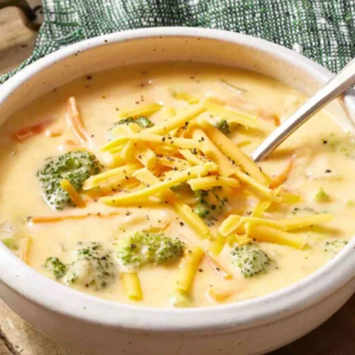 Cheddar Chicken Broccoli Soup