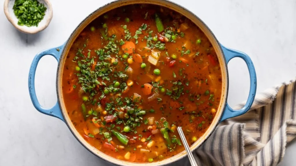 Barley Lentil Vegetable Soup