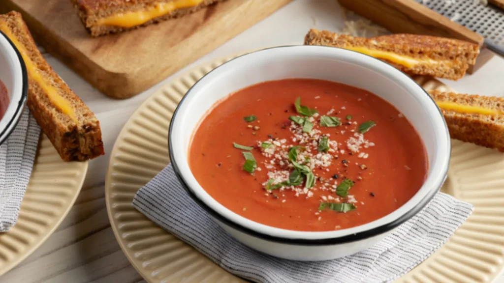 Avocado And Tomato Soup