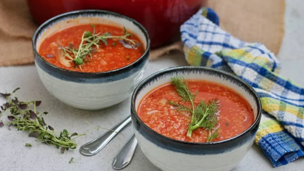 Quinoa And Tomato Soup