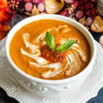 Roasted Butternut Squash Tomato Soup