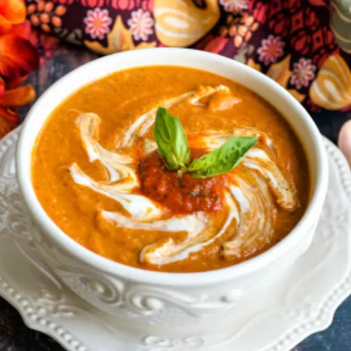 Roasted Butternut Squash Tomato Soup