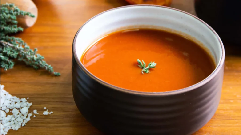 Roasted Carrot And Tomato Soup