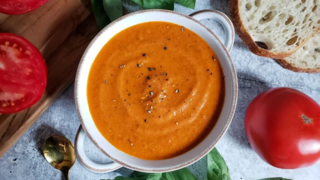Roasted Tomato Carrot Soup